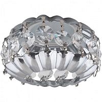 Светильник встраиваемый Fametto/Fiore DLS-F103 GU5.3 CHROME/CLEAR  картинка 